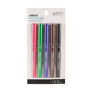 CRICUT MARKER INFUSIBLE -INK - SET 5 FARBEN BASIC 1.0MM