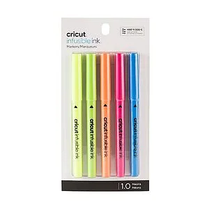 CRICUT MARKER INFUSIBLE -INK - SET 5 FLUO-FARBEN 1,0 MM