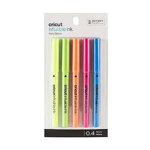CRICUT MARKER INFUSIBLE -INK – SET 5 FLUO-FARBEN 0,4 MM