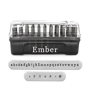 SET LETTERE MINUSCOLE EMBER SIGNATURE PLUS 2.5 MM