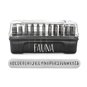 SET LETTERE MAIUSCOLE FAUNA SIGNATURE PLUS 6 MM