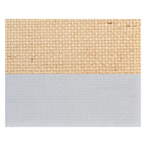 PRIMED JUTE SCOTTIA CANVAS ROLL 100% 584 GR/M2 - 210 CM X 10 M - COARSE GRAIN