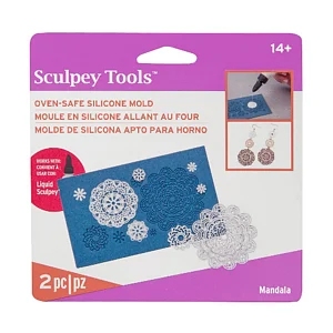 MOULE SILICONE SCULPEY - MANDALA