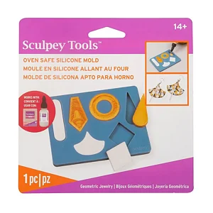SULPEY SILICONE MOULD - GEOMETRIC JEWELLERY