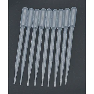PIPETAS DE SILICONA 3 ML - 10 PIEZAS
