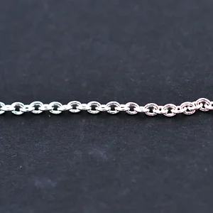 CADENA NEW YORK 0.62 MM - COL. PLATA