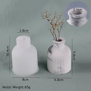 SILIKONFORM - JOY VASE Ø 68 X 98 MM