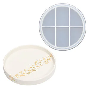 MOULE SILICONE PLATEAU ROND Ø 185 X 23 MM