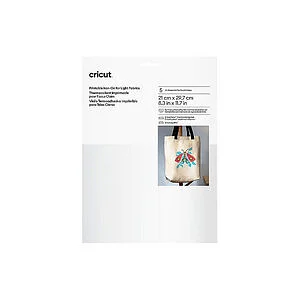 CRICUT 5 BLÄTTER ZUM AUFBÜGELN FÜR HELLE STOFFE A4