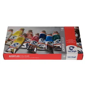 VAN GOGH ACRYLIC VALUE PACK 10 COLORI ACRILICI