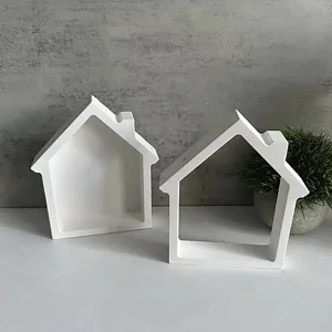 MOULE EN SILICONE - PETITE MAISON AVEC BALANÇOIRE