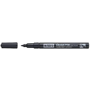 PERMANENT MARKER WITH FINE TIP PENTEL PEN N50 SLIM
