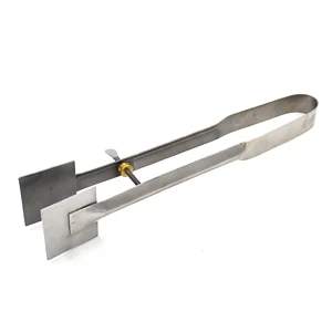 PINZAS PARALELAS ACERO INOXIDABLE ESTILO BBQ