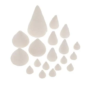 KIT CRÉATIF OUATE CÔNES 40 PCS