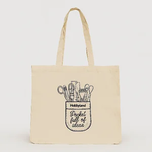 SAC SHOPPER EN COTON POCKET FULL OF IDEAS