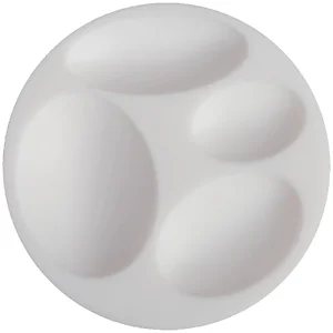 CERNIT - MOLDE DE SILICONA PIEDRAS OVALES Ø 7 CM