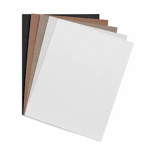 Bianco, Grigio Chiaro, Grigio Scuro, Antracite, Marrone