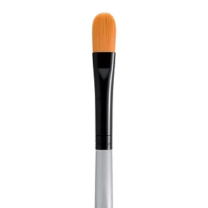 GOLD SYNTHETIC BRUSH - CATS TONGUE SHORT HANDLE