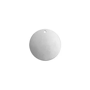ALUMINUM CIRCLE W. HOLE PREMIUM BLANK