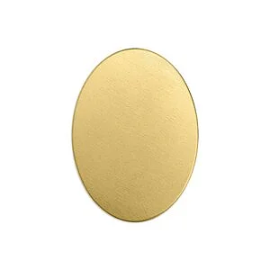 BRASS OVAL PREMIUM BLANK