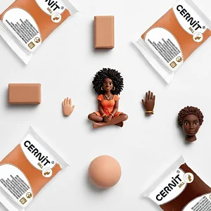 CERNIT DOLL - POLYMER CLAY