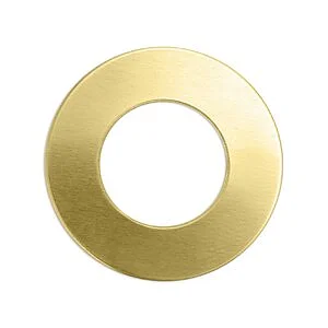 RONDELLA OTTONE SP. 1.2MM - D. 25 MM - 5 PZ
