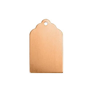 TARGHETTA RAME SP. 1.2MM - D. 22 MM - 6 PZ