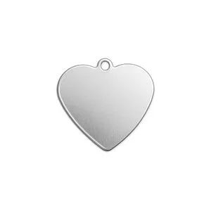 CUORE C/ ANELLO ALKEMÉ SP. 1.2MM - D. 16 MM - 13 PZ