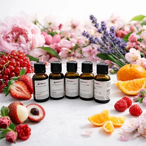 SET MIT 5 DUFTSTOFFEN FÜR KERZEN - FRÜHLING, BITTE