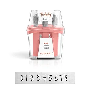 MELODY NUMBERS SET - 3MM