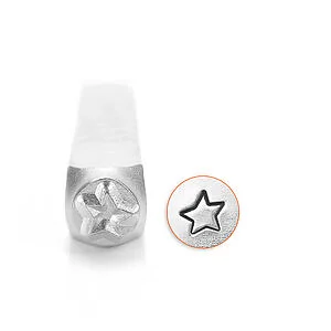 METAL STAMP - FUN STAR (LARGE) 6MM