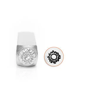 METALL-MOTIVSTEMPEL - SONNE 6MM