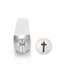 METALL-MOTIVSTEMPEL - KREUZ 6MM