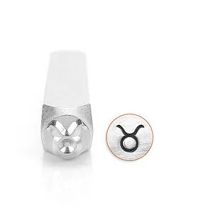 METAL STAMP - TAURUS 6MM