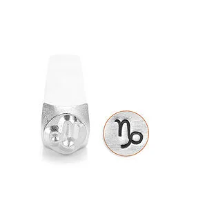 METAL STAMP - CAPRICORN 6MM