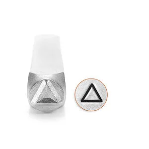 METAL STAMP - TRIANGLE 6MM