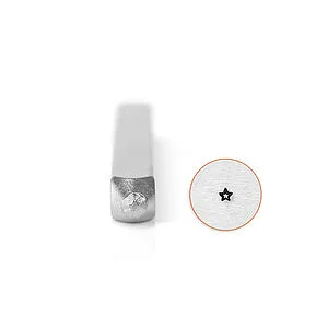 METAL STAMP - STAR OUTLINE 2.5MM