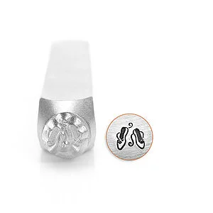METAL STAMP - BALLET SLIPPERS 6MM