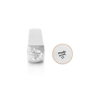 STAMPO PER METALLI - MADE WITH LOVE 4MM
