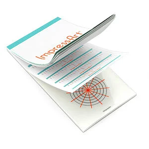 ADESIVI GUIDA PER TIMBRATURE - LIBRETTO 70 PZ