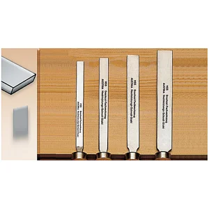 STUBAI 7024 - CESELLO / RASCHIO HSS PROFILO DRITTO RETTANGOLARE