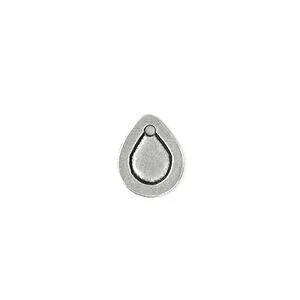 GOCCIA BORDATA PELTRO - 11 X 14 MM - 3 PZ