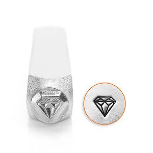 METALL-MOTIVSTEMPEL - DIAMANT 6MM