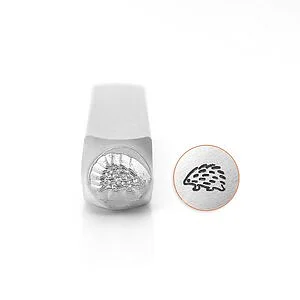 METAL STAMP - HEDGEHOG 6MM