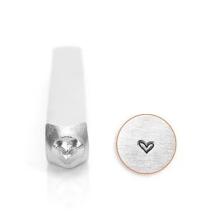 STAMPO PER METALLI - CUORE WHIMSY 3MM