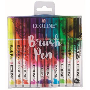 TALENS ECOLINE - SATZ 10 BRUSHPEN